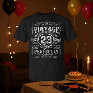 Camiseta vintage para el 23º cumpleaños, edición limitada de 2002, en perfecto estado. - Product Image 3