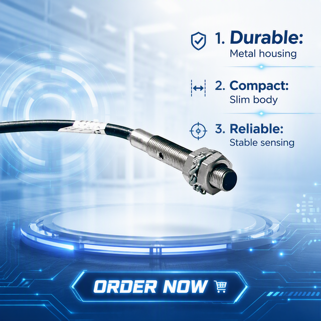 M5 Pnp Proximity Sensor , Proximity Switch , Inductive Proximity Switch