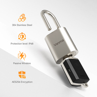 Cadenas électronique passif de sécurité en acier inoxydable IP68, géré par clé, pour site télécom, 69,9 $