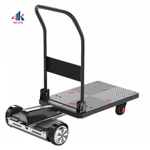 Good Price on New Heavy Duty 4-Wheel Power <b>Platform</b> Cart Balancing Car <b>Trolleys</b> Balance Car <b>Trolley</b> - Product Image 4