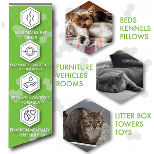 Enzima Power Removedor de Odor de Cachorro e Gato <span class=keywords><strong>Pet</strong></span> Urina Eliminador de Odor e Desodorizador de Caixa de Maca - Product Image 2