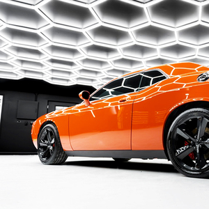 2025 New DIY độ sáng cao <span class=keywords><strong>LED</strong></span> nhà để xe ánh sáng không thấm nước hình lục giác Đèn sàn với AC <span class=keywords><strong>Power</strong></span> 6500K CCT làm việc ánh sáng - Product Image 5