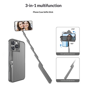 Nuovo Arrivo Tre in Uno: Asta Selfie in Lega di Alluminio con Supporto per Telefono e Bluetooth per Viaggi e Fotografia all'Aperto - Product Image 4