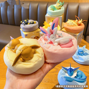 CHXWholesale Figure Pokémon Anime Giapponese Eevee Dormiente Scatola a Sorpresa Sigillata Ultra Premium Collection - Product Image 4
