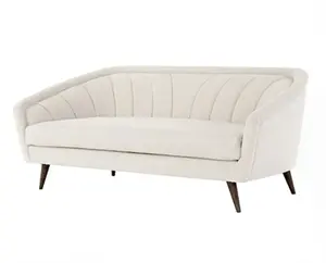 Vente en gros de meubles contemporains au design inédit prix d'usine ensemble de canapés design meubles 3 + 2 + 1 canapés modernes en tissu de lin