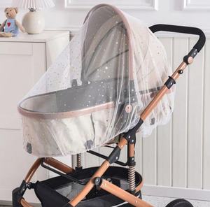 Cubierta de protección contra mosquitos universal plegable portátil de malla encriptada red cochecito de bebé impresa personalizada - Product Image 3
