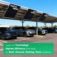 Système d'énergie solaire hybride 15 kW avec contrôleur MPPT et stockage par batterie au lithium pour usage domestique hors réseau et sur réseau