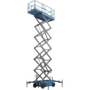 Mesa elevadora de tijera con certificación Ce, nueva instalación de aire acondicionado, elevación equipada, agujeros para montacargas, placas antideslizantes, carga de 500kg - Product Image 4