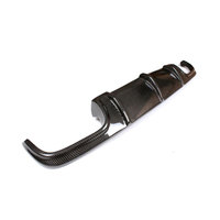 Diffuseur de lèvre de pare-chocs arrière en fibre de carbone pour Mercedes-Benz Classe CLS W219 CLS63 AMG Sedan 4 portes 2004 - 2010 Car Styling