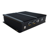Mini PC industriel portable I3 5005U I5 5200U I7 5500U 8*USB 6COM VGA WiFi 2 Lan Mini ordinateur