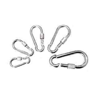 Mousquetons à vis manuels en acier inoxydable 304/316 de haute qualité, durables et réutilisables, pour instruments chirurgicaux, certifiés MOL - Product Image 1