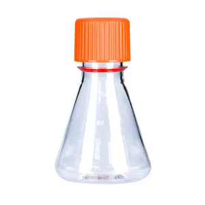Plastic 125 ml 250 ml 250ml 500 ml 1000 ml Conical Flasks Vent Cover Erlenmeyer Flask