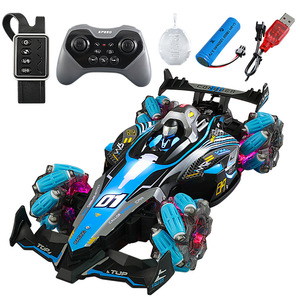 Voiture de course RC 4x4 <span class=keywords><strong>F1</strong></span> pour enfants, avec effets lumineux, musique et pulvérisation, télécommandée - Product Image 1