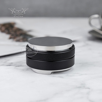 Nivelador de Café con Logotipo Personalizado, Base Resistente de 58 mm, Herramientas para Baristas, Distribuidor de Polvo de Café Espresso