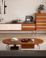 2025 Offre Spéciale nouvelle Table basse de conception populaire pour salon Table basse moderne de luxe en bois pour chambre d'hôtel