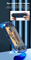 Consoles de Jeu Portables R50S Écran IPS de 5,1 Pouces Système Linux ARKOS PSP 64 Go Intégré 10000+ Jeux Consoles de Jeu Vidéo Rétro