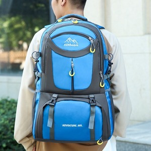 Xinhuashi Adventure 40L Hiking <b>Backpack</b> <b>Large</b> Capacity Outdoor Sports Unisex <b>Backpack</b> Adjustable Fit - Product Image 4