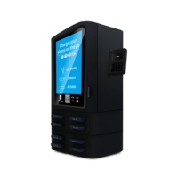 Borne de recharge commerciale à écran tactile pour la location de batteries externes, distributeur automatique de chargeurs partagés, kiosque de recharge de téléphones en libre-service