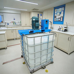 Con Certificado CE, máquina de fabricación y envasado de jabón, mezclador IBC de montaje superior - Product Image 1