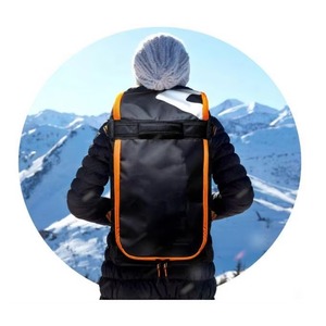 Sac à dos pour chaussures de ski 50L - Échantillon gratuit - Sac de voyage pour snowboard et chaussures de ski, casque, idéal pour les voyages en avion - Équipement de ski ergonomique - Product Image 6