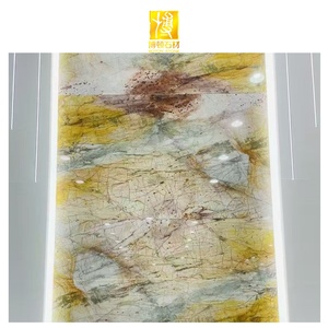 Pietra BOTON pietra naturale parete pannello lastra di lusso edificio esterno pavimento piastrelle di marmo trasparente Texture sfondo - Product Image 2