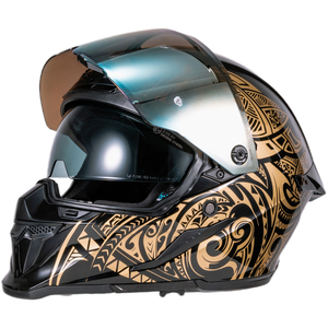 Mũ bảo hiểm hai mặt befast furius maori XS Vàng - Product Image 3