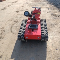 Robot de lutte contre les incendies intelligent sur chenilles, équipement de sauvetage industriel antidéflagrant, télécommande 150 m, garantie 1 an, certifié