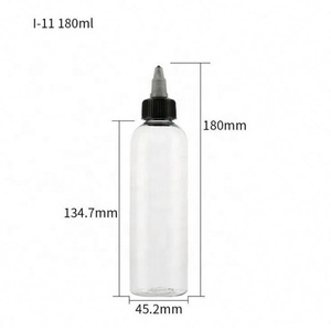 100ml 120ml 200ml 250ml Soft Hair Oil Dye Amber <b>Squeeze</b> Applicator Packaging <b>Bottle</b> With Twist-open Dispensing - Product Image 4