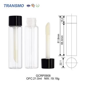 Tubes à gloss à lèvres vides avec bouchon, contenants en verre pour gloss, emballage personnalisé avec logo, flacons pour gloss, tubes pour huile à lèvres - Product Image 2