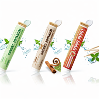 Cure-dents aromatisés aux fruits, cure-dents à la menthe, cure-dents en bois pour arrêter de fumer, Zahnstocher Mit Geschmack, cure-dents à la cerise