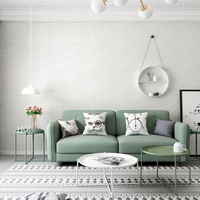 Papier peint auto-adhésif pour la maison, couleur minimale, pour chambre à coucher, salon, décoration murale