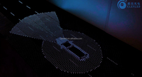 Bande de pixels LED flexible RGB 24V P15mm, éclairage d'événement, éclairage de scène adressable, lumières de discothèque DJ, écran LED pour spectacle/exposition