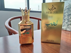 Éxito de Ventas Transfronterizo, Hersh Lahab Hesh Crown Eau De Parfum, Líquido Formal de 100 ml, Ecológico, Oriente Medio, Dubái, Larga Duración - Product Image 4