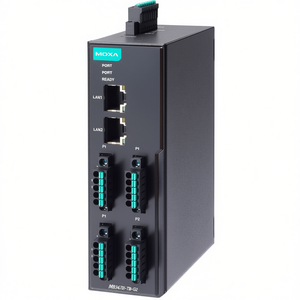 Passerelle Ethernet industrielle Moxa MGate MB3470I-TB-G2 avec 4 ports série et deux ports LAN pour la mise en réseau industrielle - Product Image 2