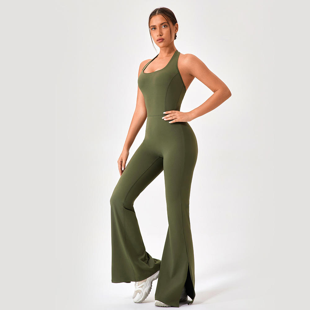 Women's LOYA Smart Stretchy Jumpsuit Slim Fit Hip Lift Romper Quick Dry Breathable Polyester Spandex for Yoga Running Fitness