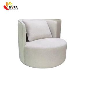 Sillón Individual con Acento Italiano, Tela de Terciopelo Bouclé, Diseño Moderno y Simple, Muebles para Sala de Estar, Expositores de la Feria IMM de <span class=keywords><strong>Colonia</strong></span> - Product Image 1