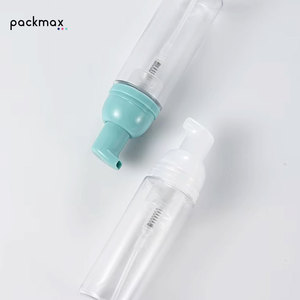 Flacon vide 50 ml en PET+PP pour savon mousse en cylindre avec pompe à mousse pour désinfectant pour les mains, shampoing ou liquide vaisselle - Product Image 2