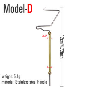 Outil de finition pour la fabrication de mouches en acier inoxydable et en laiton, outil de finition simple pour la fabrication de mouches de pêche - Product Image 5