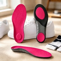 Semelles orthopédiques en mousse PU personnalisées en gros, confortables, avec soutien de la voûte plantaire, écologiques, durables, flexibles, absorption des chocs, talonnette profonde