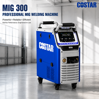 Máquina de Soldadura MIG de 300 Amperios, Fabricada en China, con Doble Voltaje MIG 300 de 220v y 380v para Mantenimiento, Equipo de Soldadura MIG 300