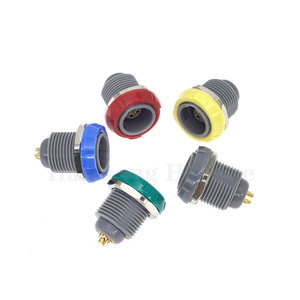 M14 pag PKG P loạt nhựa y tế kết nối 2 3 4 5 6 7 8 9 10 14 pin/pins đẩy kéo cắm ổ cắm - Product Image 2