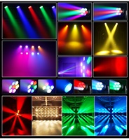 Lyre LED mobile 7x40W Bee Eye RGBW avec zoom et effet wash pour DJ et scène événementielle