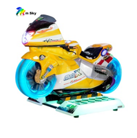KA-400 M SKY Moto Sportive en Fibre de Verre pour Enfants, Machines d'Arcade Éducatives, Machines de Divertissement à Monnayeur pour Enfants, Garantie 1 An