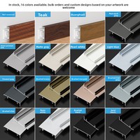 Plinthe en alliage d'aluminium pour la construction, résistante à l'humidité et à la corrosion, sans formaldéhyde, écologique, pour hôpitaux et hôtels