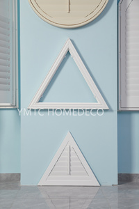 Persiane in Legno e PVC per Finestre di Forma Speciale: Triangolari, Rotonde e Altre Forme Speciali - Product Image 4