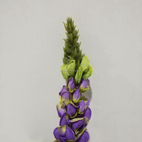 Realistiche paarse bloemen, enkelvoudige steel, zijden lupin, 82cm, Moederdag, Pasen, Kerstmis, bloemstuk voor bruiloft, huisdecoratie