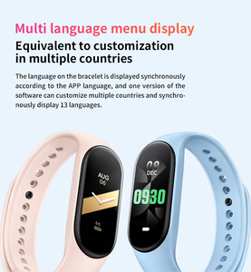 2023 New Arrival M8 Smart Bracelet OLED Sports Pedometer Music Control Fitness Tracker Compatible <strong>Android</strong> <strong>for</strong> Workout Watch Band - Product Image 4