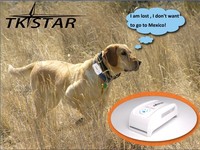 Collier GPS pour chien et traceur d'animaux TKSTAR TK909 AGPS/LBS - Localisation en temps réel des chiens et des chats GSM/GPRS IPX5 étanche 20 heures d'autonomie de la batterie