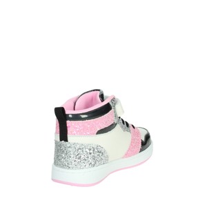 Sneakers Casual High-Top LKAA4416 nella tavolozza dei colori bianco/nero/rosa - Product Image 3