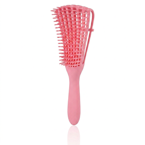 Cepillo para el cabello de plástico con logotipo personalizado, de ocho filas, tipo pulpo, para desenredar y masajear el cabello húmedo y seco - Product Image 1